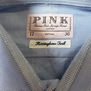 Thomas Pink Button-up Dress Shirt
